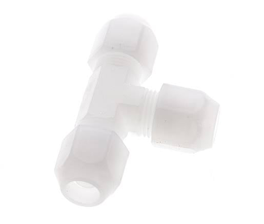 9x12 mm PVDF T-Form Rohrverbinder 10bar/145psi