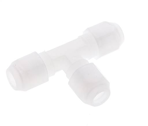 6x8 mm PP T-Form Tee Schlauchanschluss 10bar/145psi