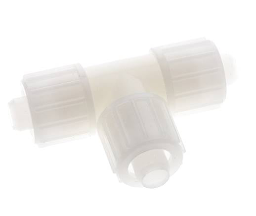 20x13mm PVDF T-Form Klemmringverschraubung 10 Bar PVC Und PA