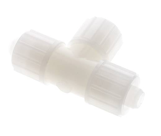 20x13mm PVDF T-Form Klemmringverschraubung 10 Bar PVC Und PA