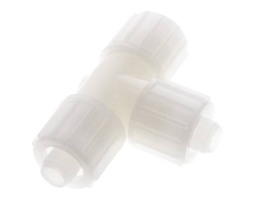 20x13mm PVDF T-Form Klemmringverschraubung 10 Bar PVC Und PA