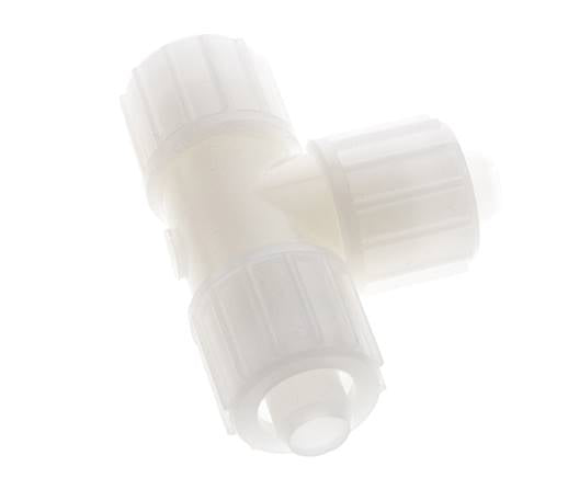 20x13mm PVDF T-Form Klemmringverschraubung 10 Bar PVC Und PA