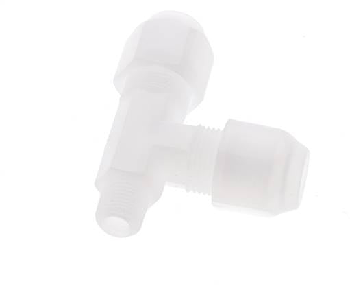 6x8mm & R1/8'' PP rechtwinklige T-Schlauchverschraubung mit Außengewinde 10bar/145psi [2 Stück]