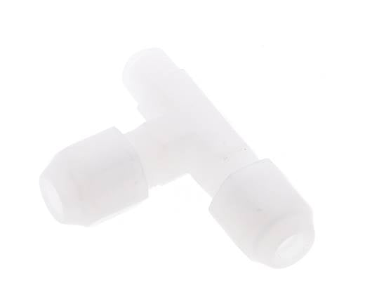 4x6mm & R1/8'' PP rechtwinklige T-Schlauchverschraubung mit Außengewinde 10bar/145psi [2 Stück]