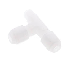 4x6mm & R1/8'' PP rechtwinklige T-Schlauchverschraubung mit Außengewinde 10bar/145psi [2 Stück]