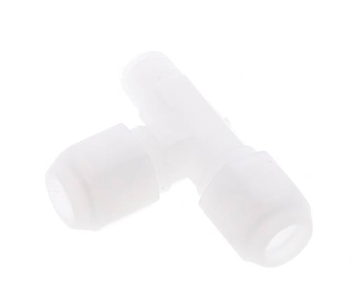 8x10mm & R1/4'' PP rechtwinklige T-Schlauchverschraubung mit Außengewinde 10bar/145psi [2 Stück]