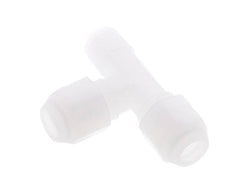 6x8mm & R1/4'' PP rechtwinklige T-Schlauchverschraubung mit Außengewinde 10bar/145psi [2 Stück]