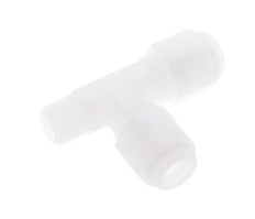 8x10mm & R1/4'' PP rechtwinklige T-Schlauchverschraubung mit Außengewinde 10bar/145psi [2 Stück]