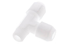 10x12mm & R3/8'' PP rechtwinklige T-Schlauchverschraubung mit Außengewinde 10bar/145psi