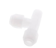 6x8mm & R1/4'' PP rechtwinklige T-Schlauchverschraubung mit Außengewinde 10bar/145psi [2 Stück]