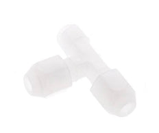 2x4mm & R1/8'' PP rechtwinklige T-Schlauchverschraubung mit Außengewinde 10bar/145psi [2 Stück]