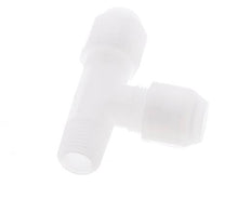 6x8mm & R1/4'' PP rechtwinklige T-Schlauchverschraubung mit Außengewinde 10bar/145psi [2 Stück]