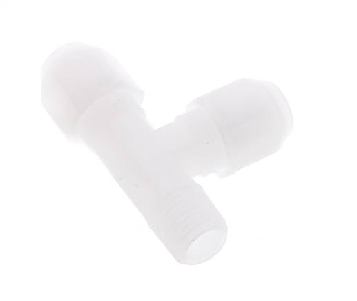 6x8mm & R1/4'' PP rechtwinklige T-Schlauchverschraubung mit Außengewinde 10bar/145psi [2 Stück]