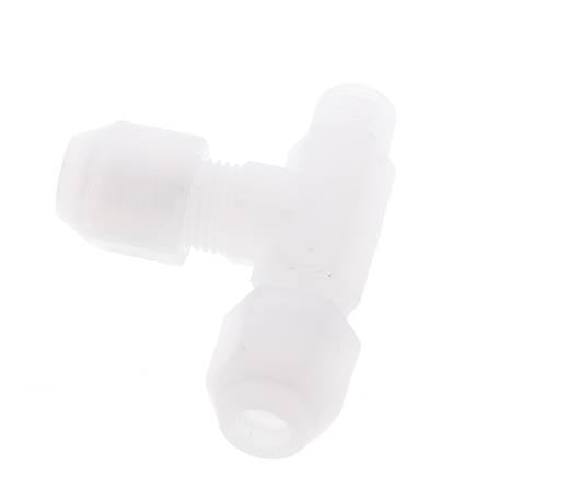 4x6mm & R1/8'' PP rechtwinklige T-Schlauchverschraubung mit Außengewinde 10bar/145psi [2 Stück]