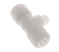 15x9mm & G3/8'' PVDF T-Shape T-Kompressionsfitting mit Aussengewinde 10 bar PVC und PA
