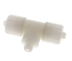 12x6mm & G1/8'' PVDF T-Shape T-Kompressionsfitting mit Aussengewinde 10 bar PVC und PA