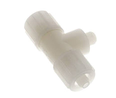 12x6mm & G1/8'' PVDF T-Shape T-Kompressionsfitting mit Aussengewinde 10 bar PVC und PA