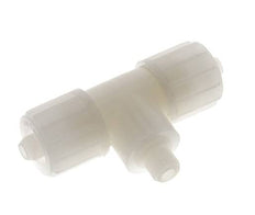 12x6mm & G1/8'' PVDF T-Shape T-Kompressionsfitting mit Aussengewinde 10 bar PVC und PA