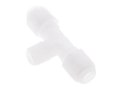6x8 Mm&R1/4'' PP T-Form Tee Schlauchanschluss Mit Außengewinde 10Bar/145Psi [2 Stück]