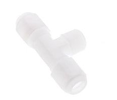 8x10 Mm&R3/8'' PP T-Form Tee Schlauchanschluss Mit Außengewinde 10Bar/145Psi [2 Stück]