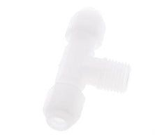 4X6 Mm&R1/4'' PP T-Form Rohrverbinder Mit Außengewinde 10Bar/145Psi [2 Stück]