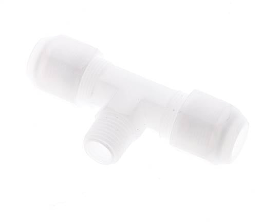 8x10 Mm&R1/4'' PP T-Form Tee Schlauchanschluss Mit Außengewinde 10Bar/145Psi [2 Stück]