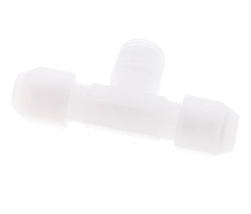 4X6 Mm&R1/4'' PP T-Form Rohrverbinder Mit Außengewinde 10Bar/145Psi [2 Stück]
