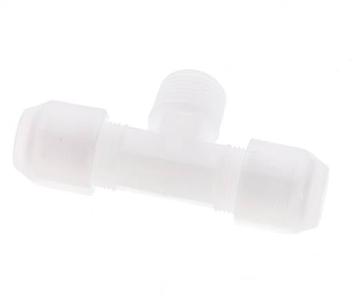 8x10 Mm&R3/8'' PP T-Form Tee Schlauchanschluss Mit Außengewinde 10Bar/145Psi [2 Stück]