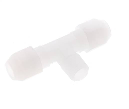 6x8 Mm&R1/4'' Pvdf T-Form Tee Schlauchanschluss Mit Außengewinde 10Bar/145Psi