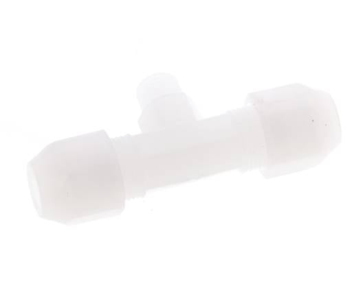 6x8 Mm&R1/8'' Pvdf T-Form T-Stück Schlauchanschluss Mit Außengewinde 10Bar/145Psi