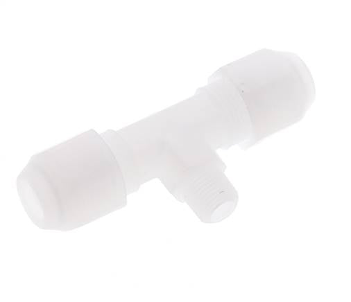 6x8 Mm&R1/8'' PP T-Form Tee Schlauchanschluss Mit Außengewinde 10Bar/145Psi [2 Stück]