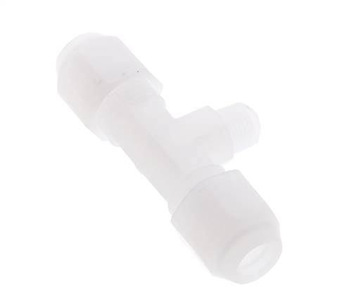 6x8 Mm&R1/8'' PP T-Form Tee Schlauchanschluss Mit Außengewinde 10Bar/145Psi [2 Stück]