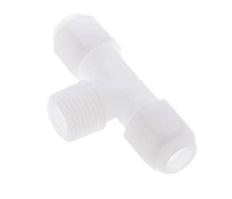 10x12 Mm&R1/2'' PP T-Form Tee Schlauchanschluss Mit Außengewinde 10Bar/145Psi