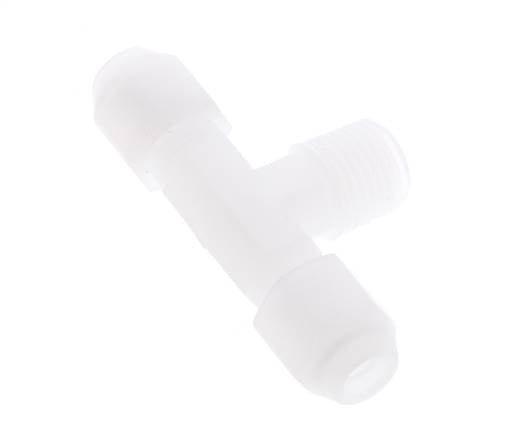 4X6 Mm&R1/4'' PP T-Form Rohrverbinder Mit Außengewinde 10Bar/145Psi [2 Stück]