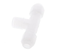 4X6 Mm&R1/4'' PP T-Form Rohrverbinder Mit Außengewinde 10Bar/145Psi [2 Stück]