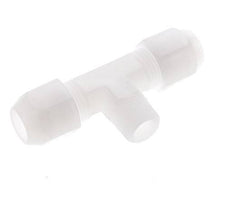 10x12 Mm&R3/8'' Pvdf T-Form Tee Schlauchanschluss Mit Außengewinde 10Bar/145Psi
