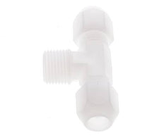 10x12 Mm&R1/2'' Pvdf T-Form Tee Schlauchanschluss Mit Außengewinde 10Bar/145Psi