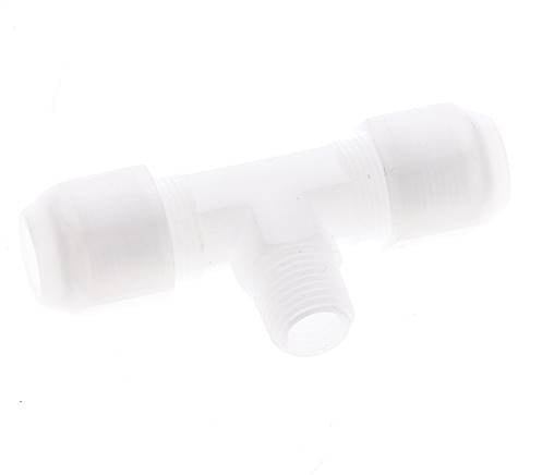 8x10 Mm&R1/4'' PP T-Form Tee Schlauchanschluss Mit Außengewinde 10Bar/145Psi [2 Stück]