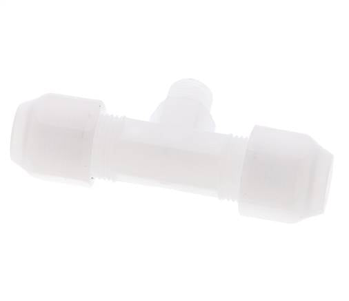 6x8 Mm&R1/8'' PP T-Form Tee Schlauchanschluss Mit Außengewinde 10Bar/145Psi [2 Stück]