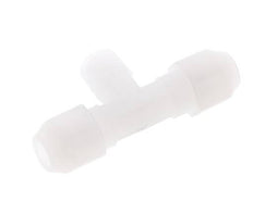 6x8 Mm&R1/4'' Pvdf T-Form Tee Schlauchanschluss Mit Außengewinde 10Bar/145Psi