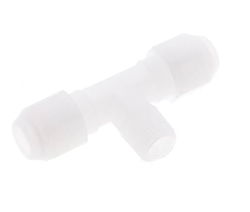 6x8 Mm&R1/4'' PP T-Form Tee Schlauchanschluss Mit Außengewinde 10Bar/145Psi [2 Stück]