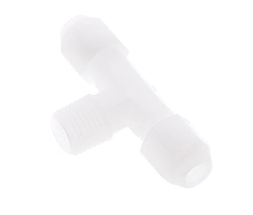 4X6 Mm&R1/4'' PP T-Form Rohrverbinder Mit Außengewinde 10Bar/145Psi [2 Stück]