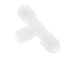 4X6 Mm&R1/4'' PP T-Form Rohrverbinder Mit Außengewinde 10Bar/145Psi [2 Stück]