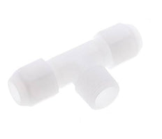 10x12 Mm&R1/2'' PP T-Form Tee Schlauchanschluss Mit Außengewinde 10Bar/145Psi