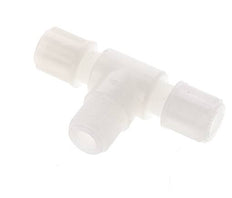 6x4mm & G1/4'' PVDF T-Shape T-Kompressionsfitting mit Außengewinde 10 bar