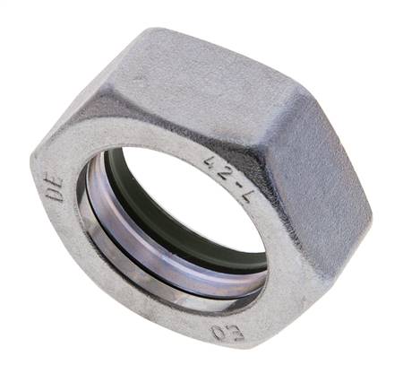 42 (M52x2) Stahl Funktionsmutter FKM