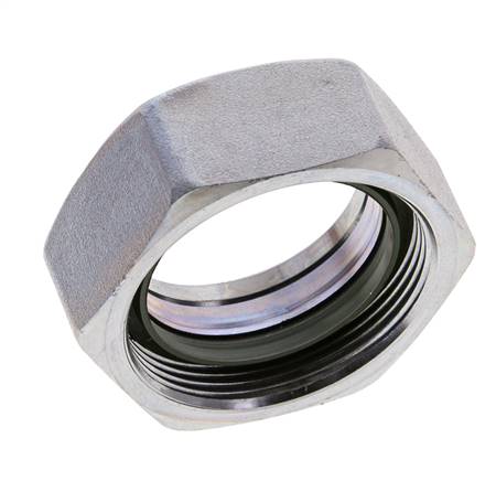 42 (M52x2) Stahl Funktionsmutter FKM