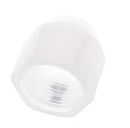 10x12mm (M18x1,5) PVDF-Überwurfmutter