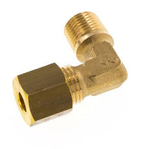 R 1/8'' Außengewinde x 5 mm Messing 90-Grad-Kompressionsverschraubung 150 bar DIN EN 1254-2