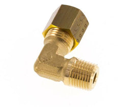 R 1/8'' Außengewinde x 5 mm Messing 90-Grad-Kompressionsverschraubung 150 bar DIN EN 1254-2